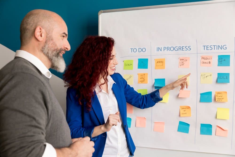 Een sessie agile & scrum certificeringstraining